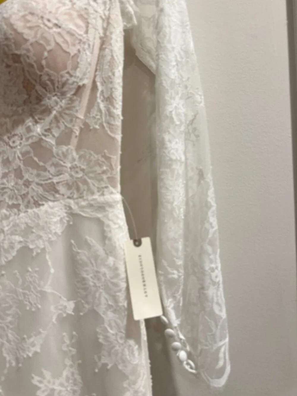 Pronovias x Anthropologie Weddings Eleny Corset Wedding Gown in Ivory Size US 8